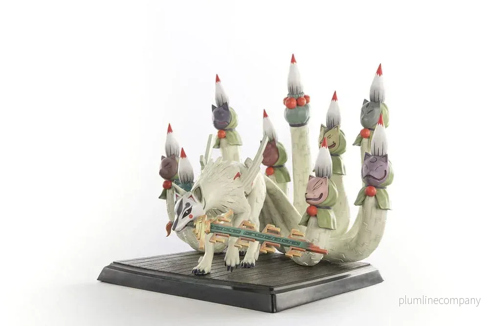 Okami Figur Ninetails 51 cm - Mäktig Kitsune - Bild 3