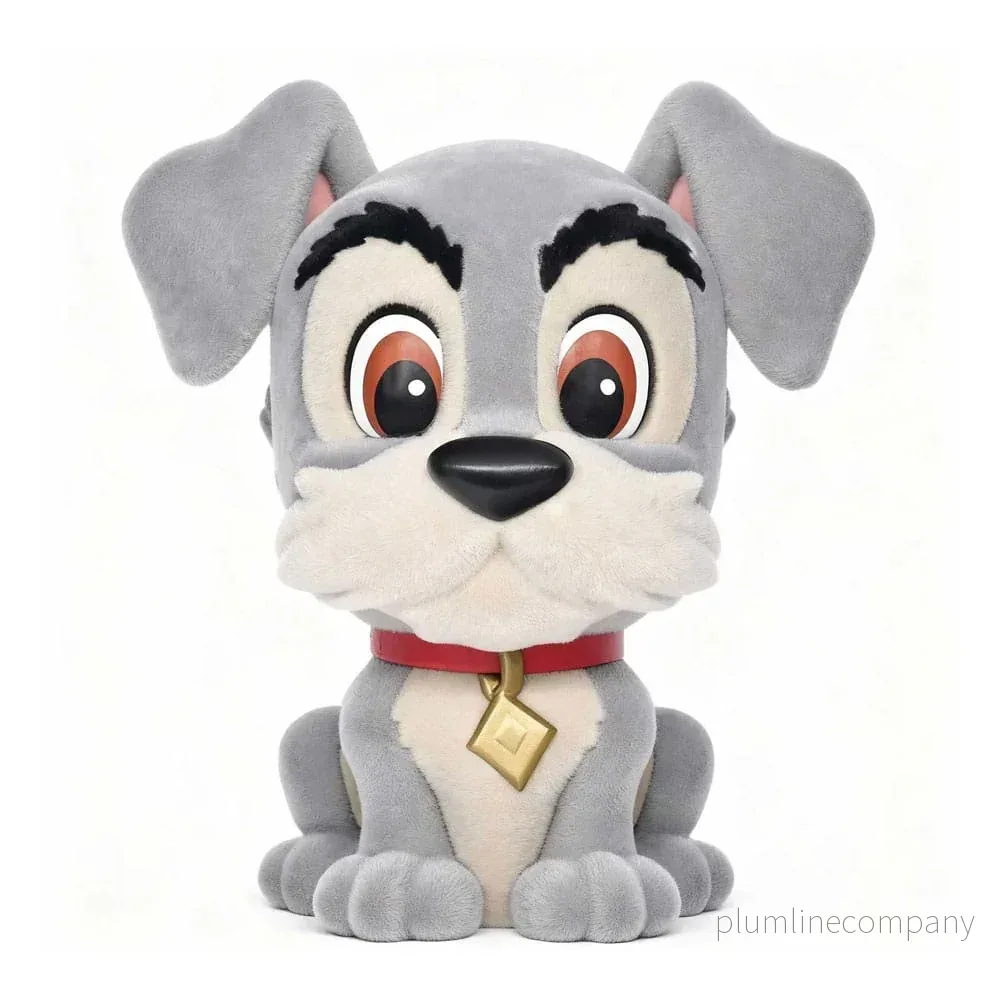 Lady and the Tramp Figural Bank Tramp (med speciell Flocking) - 20 cm - Bild 2