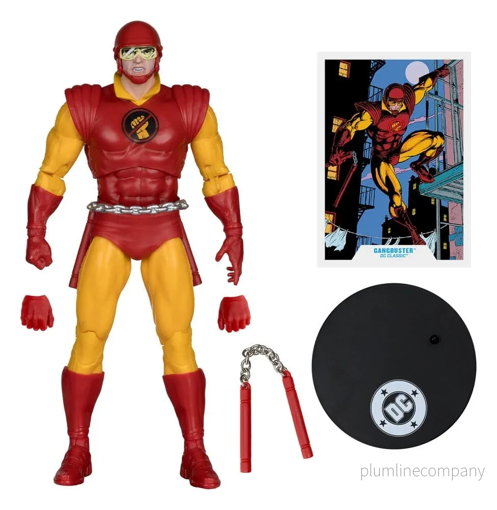 DC Multiverse Actionfigur Gangbuster (DC Classic) (Red Platinum Edition) 18 cm - Bild 3