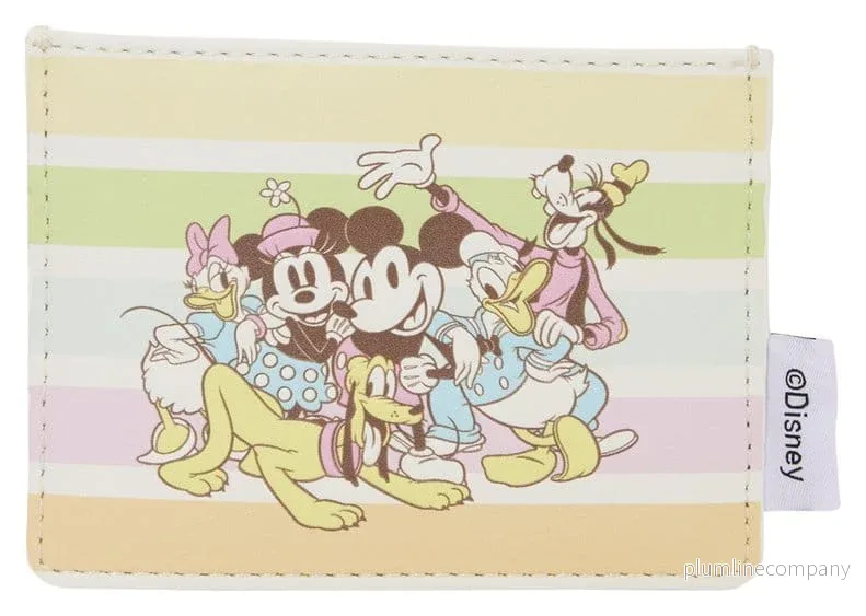 Disney by Loungefly Kortfodral Mickey och Vänner Regnbågsränder Disney by Loungefly Kortfodral Mickey och Vänner Regnbågsränder