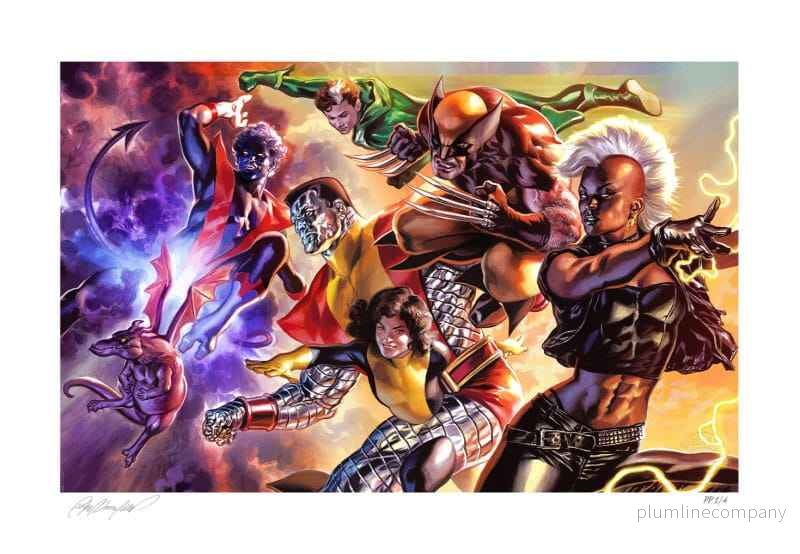 Marvel X-Men Konsttryck The X-Men av Felipe Massafera 46 x 66 cm – oframat Marvel X-Men Konsttryck The X-Men av Felipe Massafera 46 x 66 cm – oframat