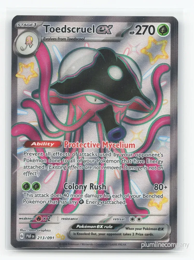 Toedscruel ex 213/091 – Paldean Fates Toedscruel ex 213/091 – Paldean Fates