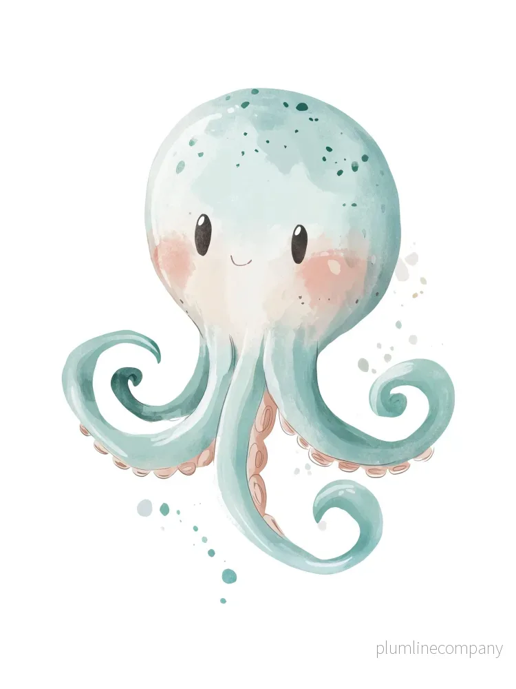 Ocean Octopus Poster Ocean Octopus Poster