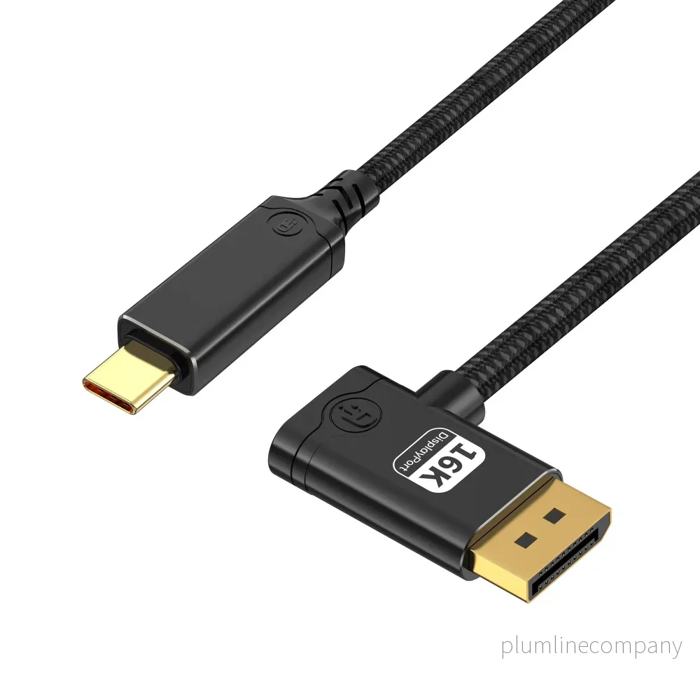 NÖRDIC 2m USB-C till DisplayPort 2.1 kabel 16K60Hz 8K120Hz 2K/4K240Hz 80Gbps Thunderbolt 5/4/3 till DisplayPort 2.1 NÖRDIC 2m USB-C till DisplayPort 2.1 kabel 16K60Hz 8K120Hz 2K/4K240Hz 80Gbps Thunderbolt 5/4/3 till DisplayPort 2.1
