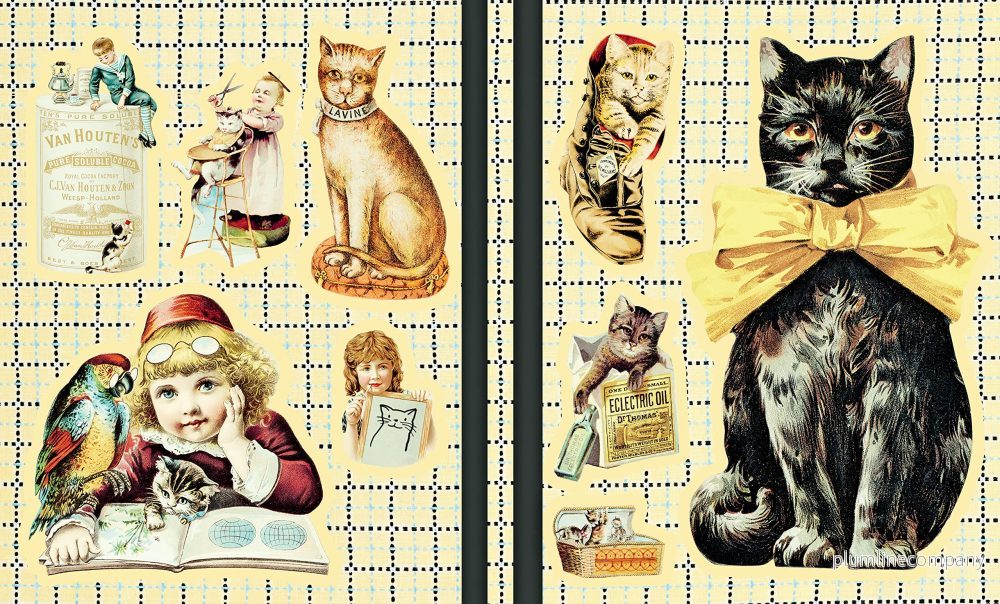 Stickers Bok, Cynthia Hart's Victoriana Cats - Bild 3