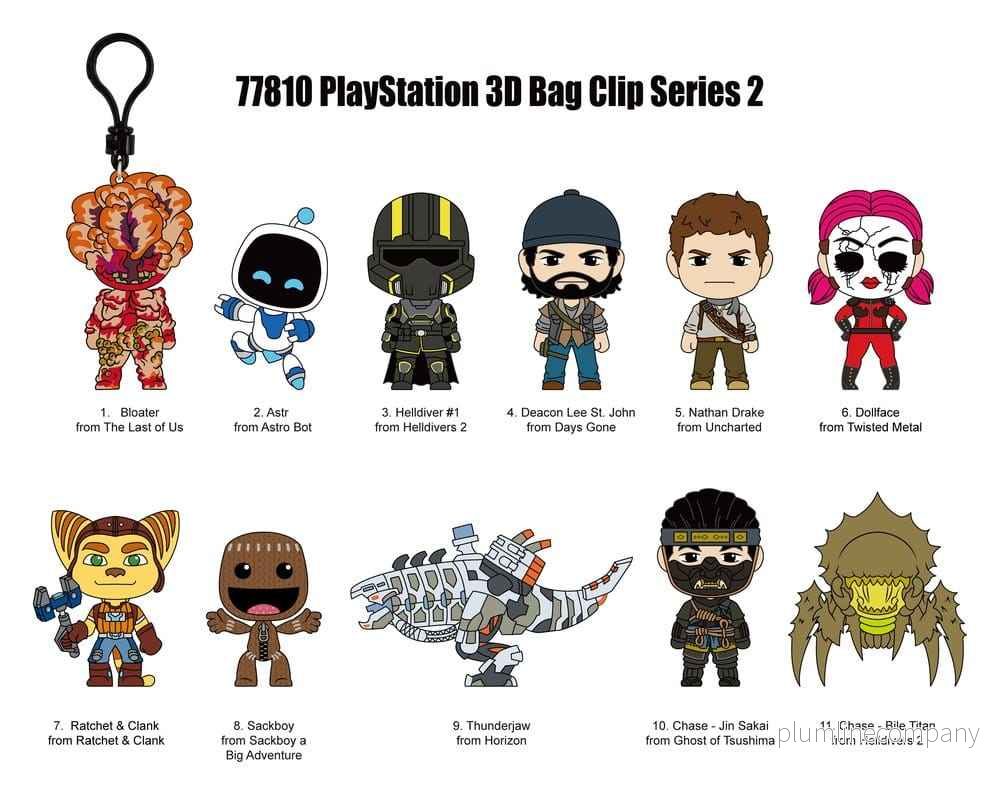 Sony PlayStation 3D Skumgås Klämmor Serie 2 Display (24 stycken) - Bild 3