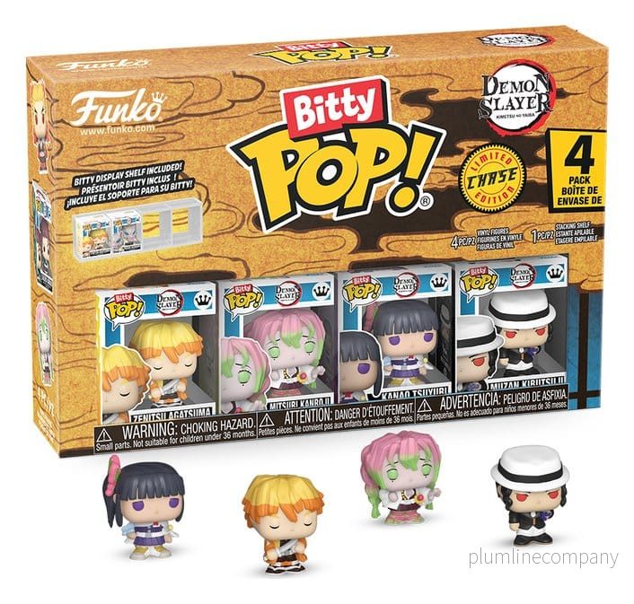 Demon Slayer: Kimetsu no Yaiba Bitty POP! Figur 4-Pack Zenitsu 2,5 cm Demon Slayer: Kimetsu no Yaiba Bitty POP! Figur 4-Pack Zenitsu 2,5 cm