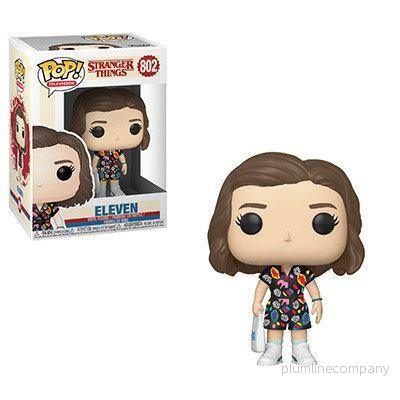 Stranger Things POP! TV Figur Eleven (Mall Outfit) 9 cm Stranger Things POP! TV Figur Eleven (Mall Outfit) 9 cm
