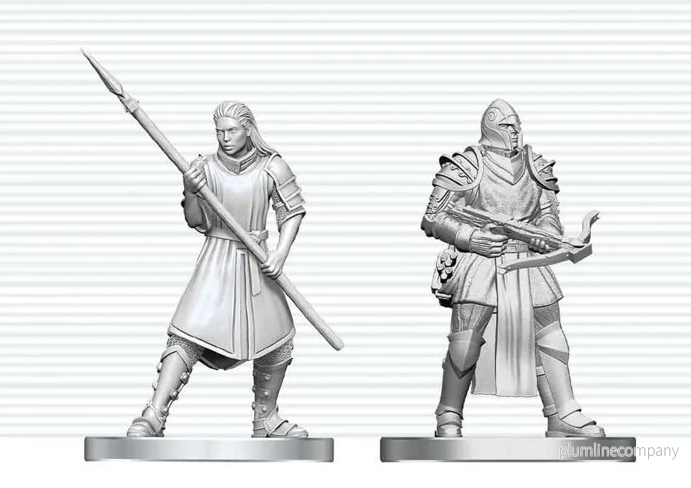 D&D Nolzur’s Marvelous Miniatures Minifigurer Stadsbevakarna 13 cm D&D Nolzur’s Marvelous Miniatures Minifigurer Stadsbevakarna 13 cm