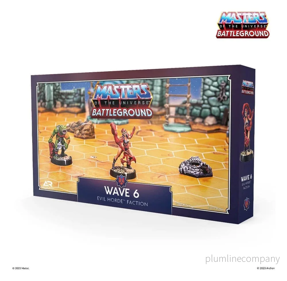 Masters of the Universe: Battleground Miniatyrspel Våg 6: Fraktionen Ondskans Horde *Engelsk Version* Masters of the Universe: Battleground Miniatyrspel Våg 6: Fraktionen Ondskans Horde *Engelsk Version*