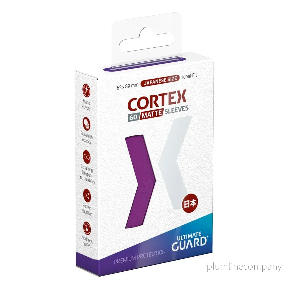 Ultimate Guard Cortex Sleeves Matte Japansk Storlek (60) - Lila - Bild 2