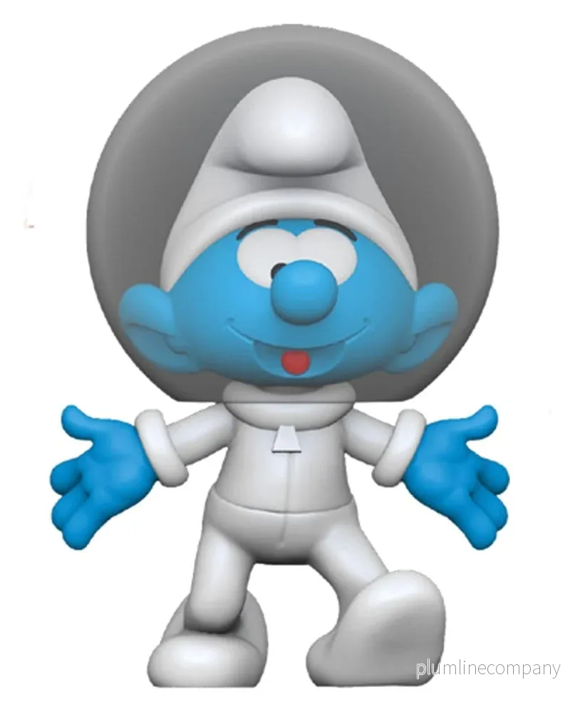 The Smurfs PVC-figur Astro Smurf 5,5 cm The Smurfs PVC-figur Astro Smurf 5,5 cm