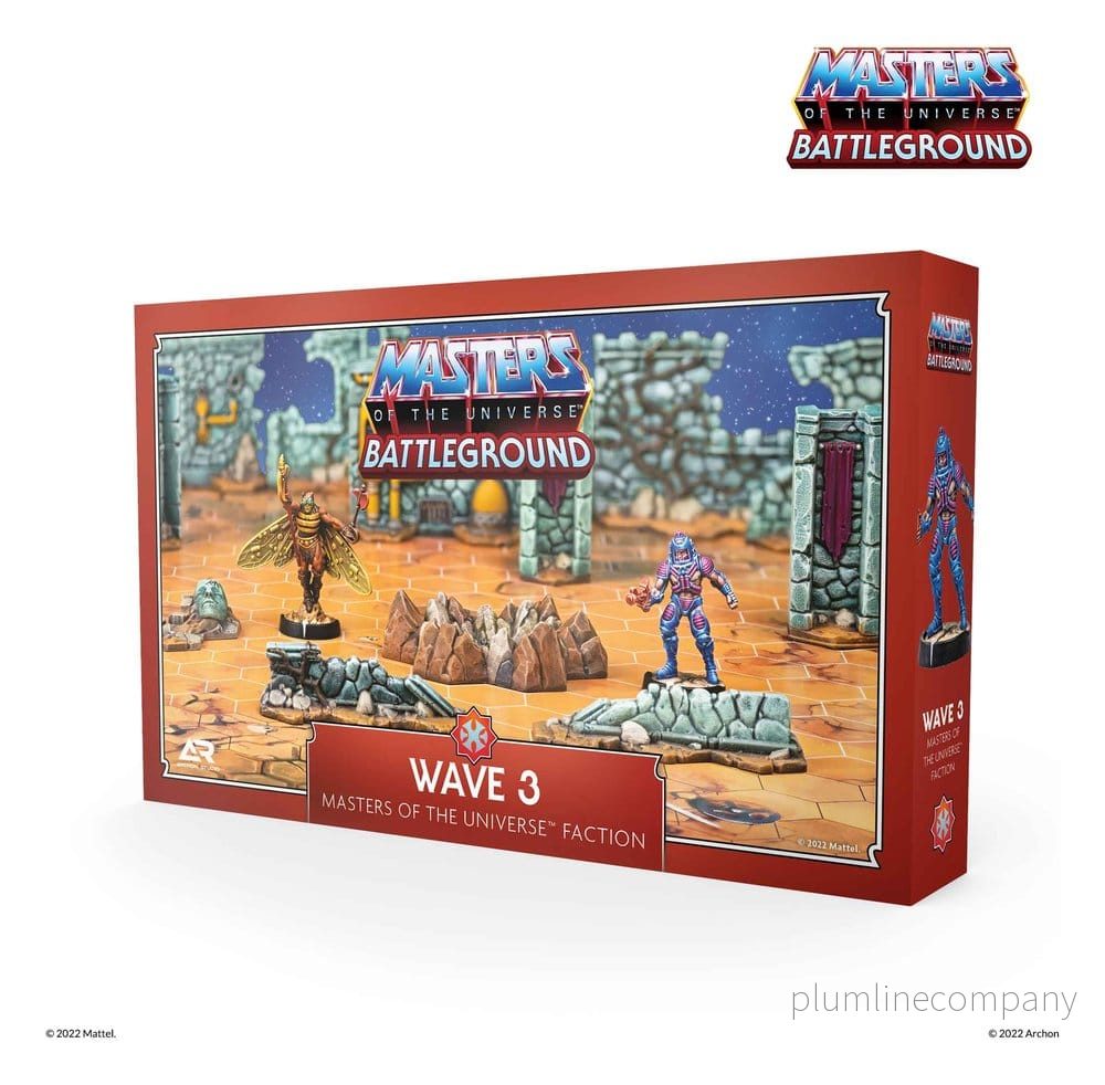 Masters of the Universe: Battleground Miniatyrspel Våg 3: Masters of the Universe-fraktionen *Engelsk version* Masters of the Universe: Battleground Miniatyrspel Våg 3: Masters of the Universe-fraktionen *Engelsk version*