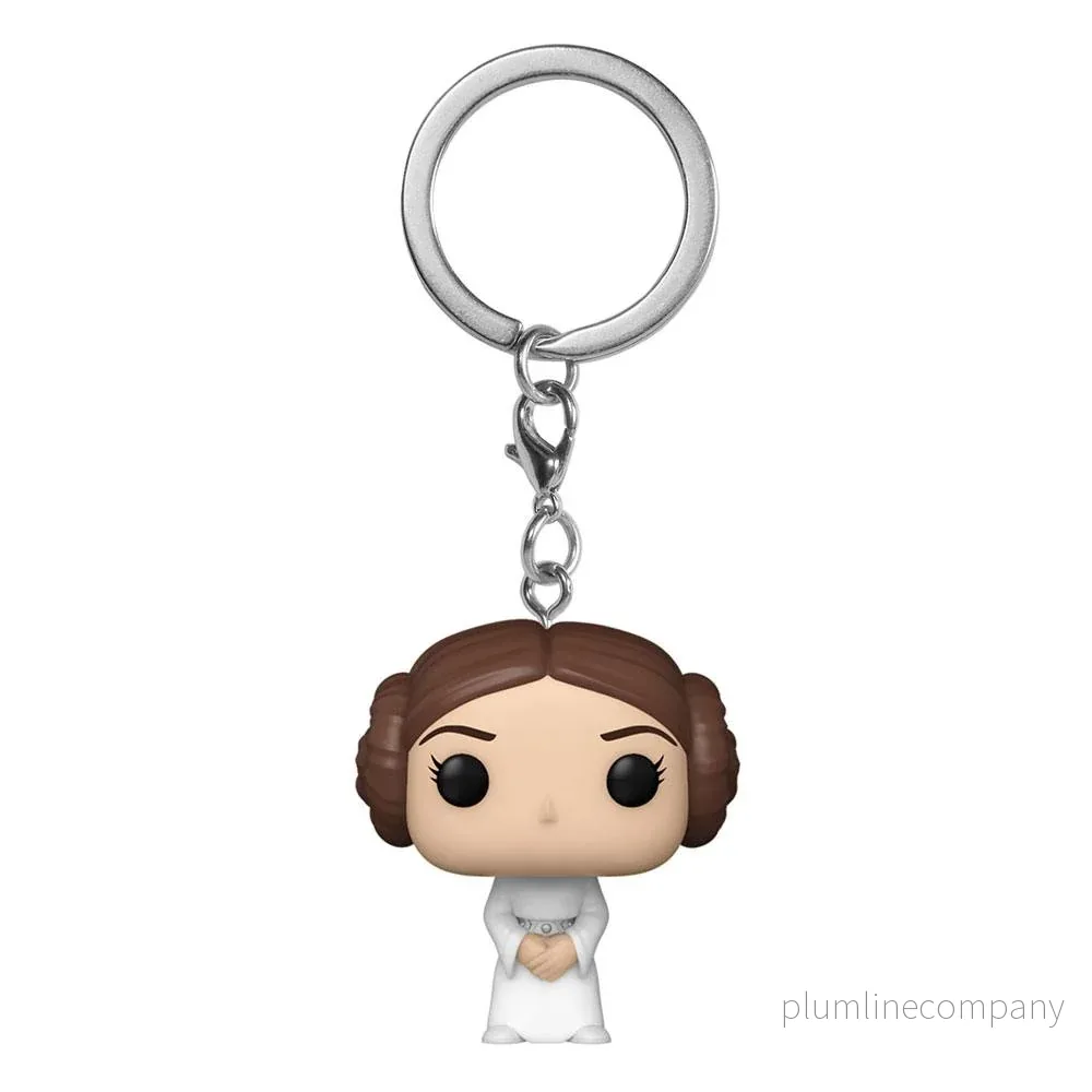 Star Wars Pocket POP! Vinyl-nyckelringar 4 cm Leia display (12) Star Wars Pocket POP! Vinyl-nyckelringar 4 cm Leia display (12)