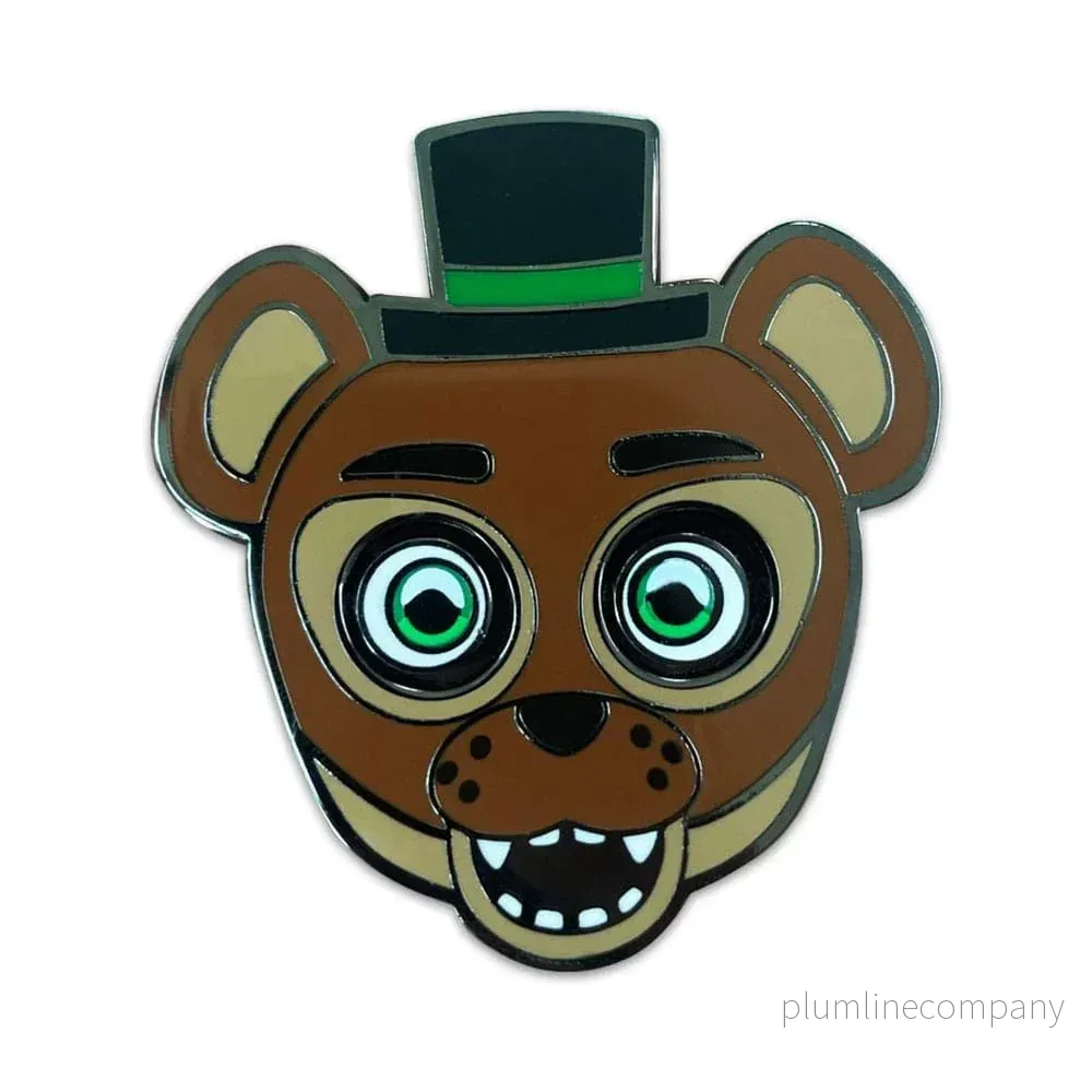 Five Nights at Freddy´s Pin Badge Popgoes The Weasel Glow in the Dark Spinning 5 cm