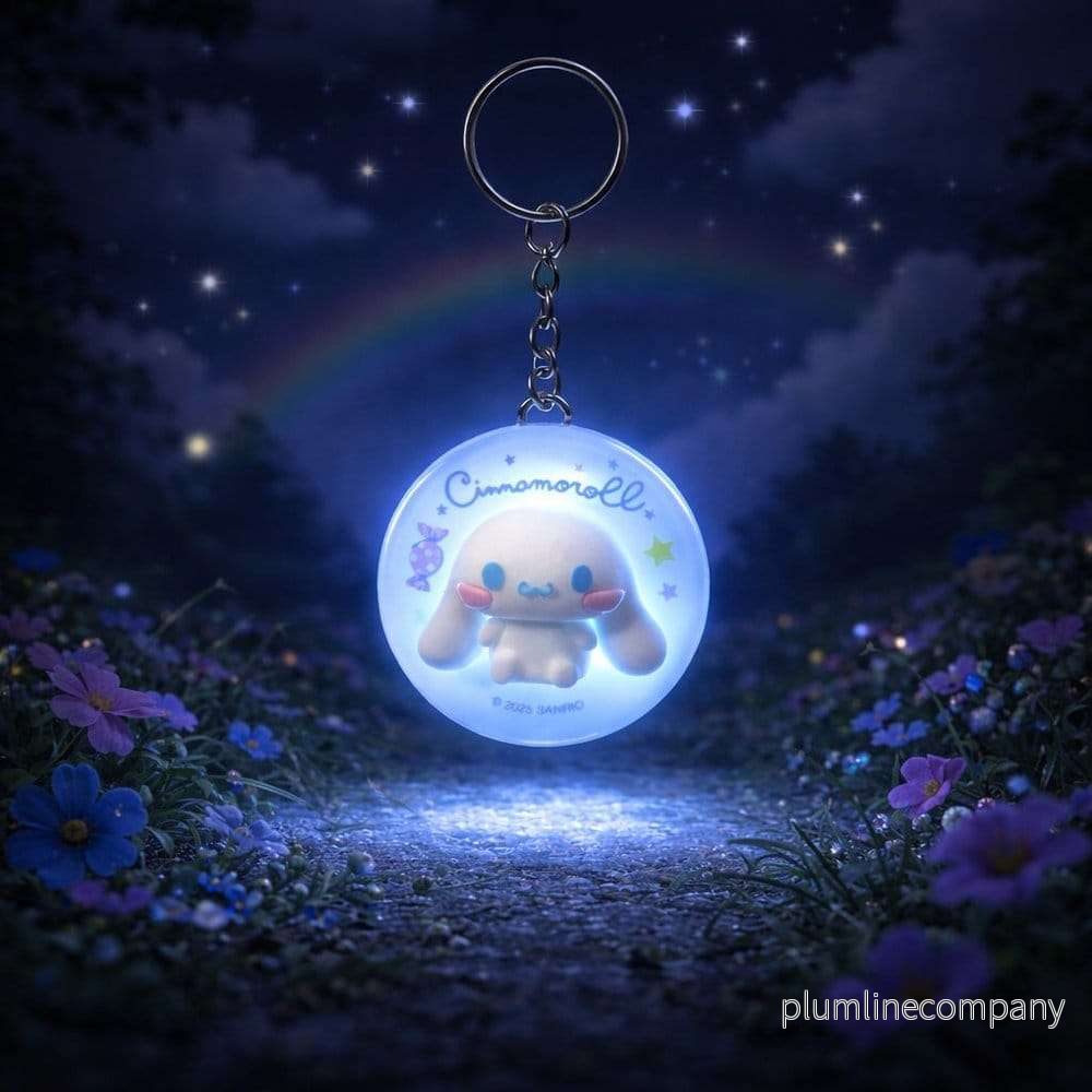 Sanrio Lysande nyckelring Cinnamoroll - Bild 2