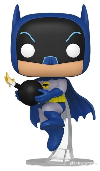 Batman 66 POP! Hjältar Figur Batman med Bomb 9 cm - Bild 2