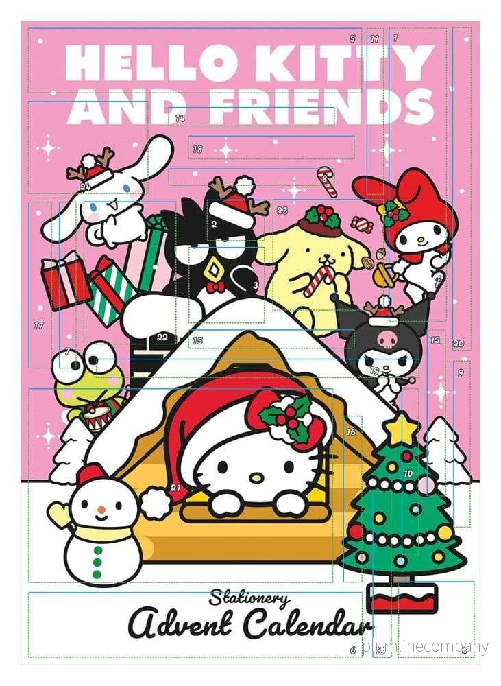 Sanrio (2027) adventskalender Hello Kitty & Friends display (8) Sanrio (2027) adventskalender Hello Kitty & Friends display (8)