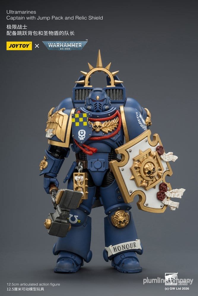 Warhammer Actionfigur Ultramarines Kapten 13 cm - Bild 2