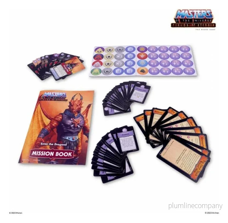Masters of the Universe Brädspel Expansion Fields of Eternia - Enter the Dragons! *Engelsk version* - Bild 3