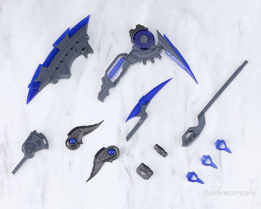 Kotobukiya M.S.G. Model Kit Accessory Set Heavy Weapon Unit 80 Evil Axe Gray Ver. byggsats 26 cm - Bild 2
