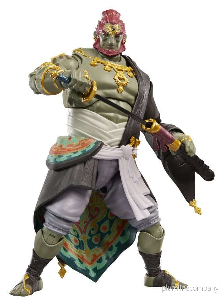 The Legend of Zelda: Tears of the Kingdom Heroes of Hyrule actionfigur Ganondorf 19 cm The Legend of Zelda: Tears of the Kingdom Heroes of Hyrule actionfigur Ganondorf 19 cm