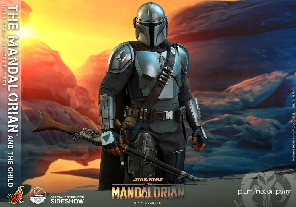 Star Wars The Mandalorian Actionfigur 2-Pack 1/4 The Mandalorian & The Child 46 cm - Bild 3