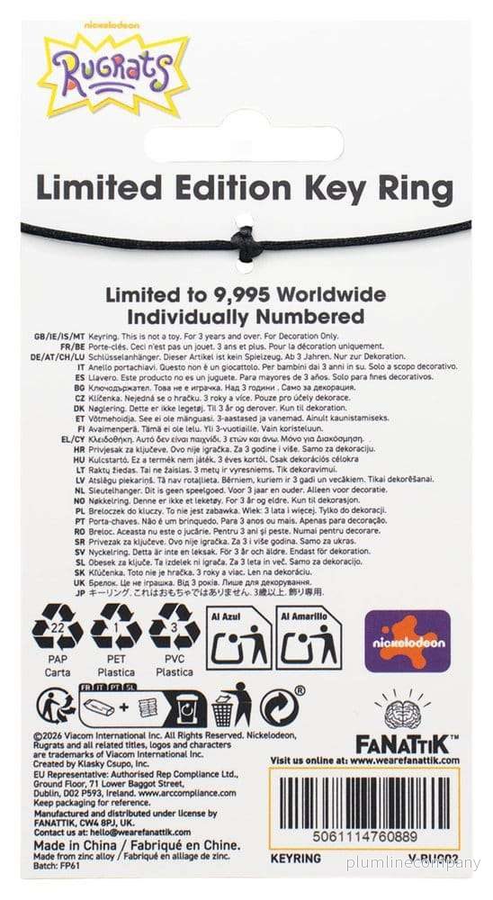 Rugrats Limited Edition 35th Anniversary Nyckelring - Bild 3