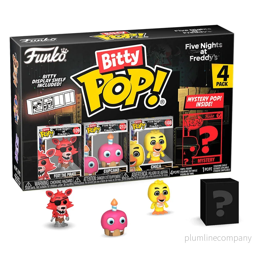Blister 4 Figur Bitty POP Five Nights at Freddys Foxy Blister 4 Figur Bitty POP Five Nights at Freddys Foxy