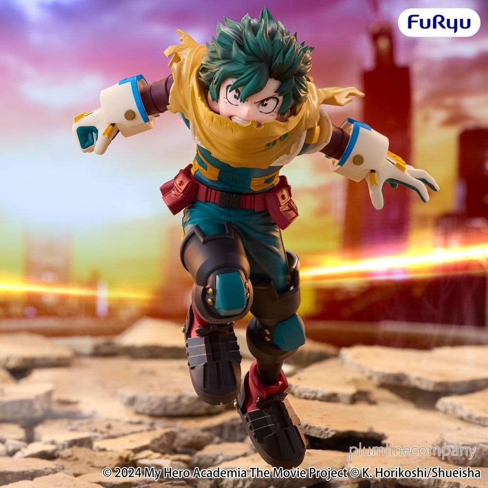 My Hero Academia: You’re Next Muchute Figure PVC-figur Izuku Midoriya 16 cm My Hero Academia: You’re Next Muchute Figure PVC-figur Izuku Midoriya 16 cm