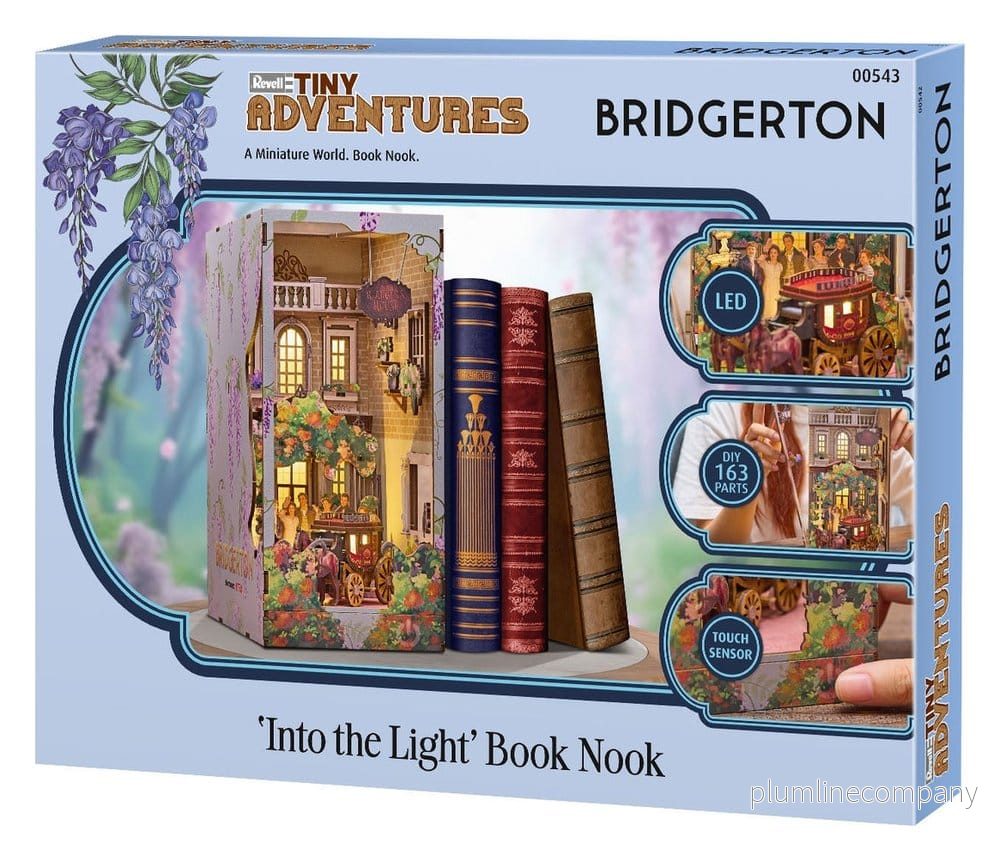Bridgerton Tiny Adventures Bokhyllan Mysterier Mini Diorama Into the Light 18 cm - Bild 3