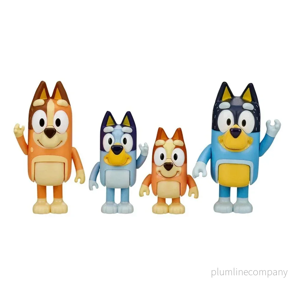 Bluey Action Figures 4-Pack - Bild 2