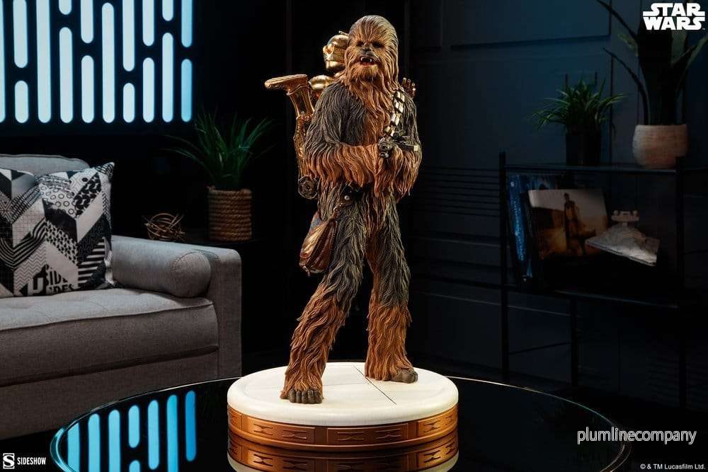 Star Wars Premium Format Figure Chewbacca och C-3PO 63 cm - Bild 2
