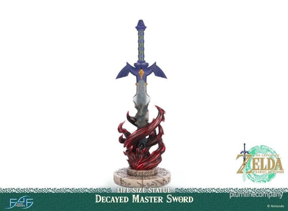 The Legend of Zelda: Tears of the Kingdom Livsstorlek Figur 1/1 Förfallen Master Sword 28 cm - Bild 2