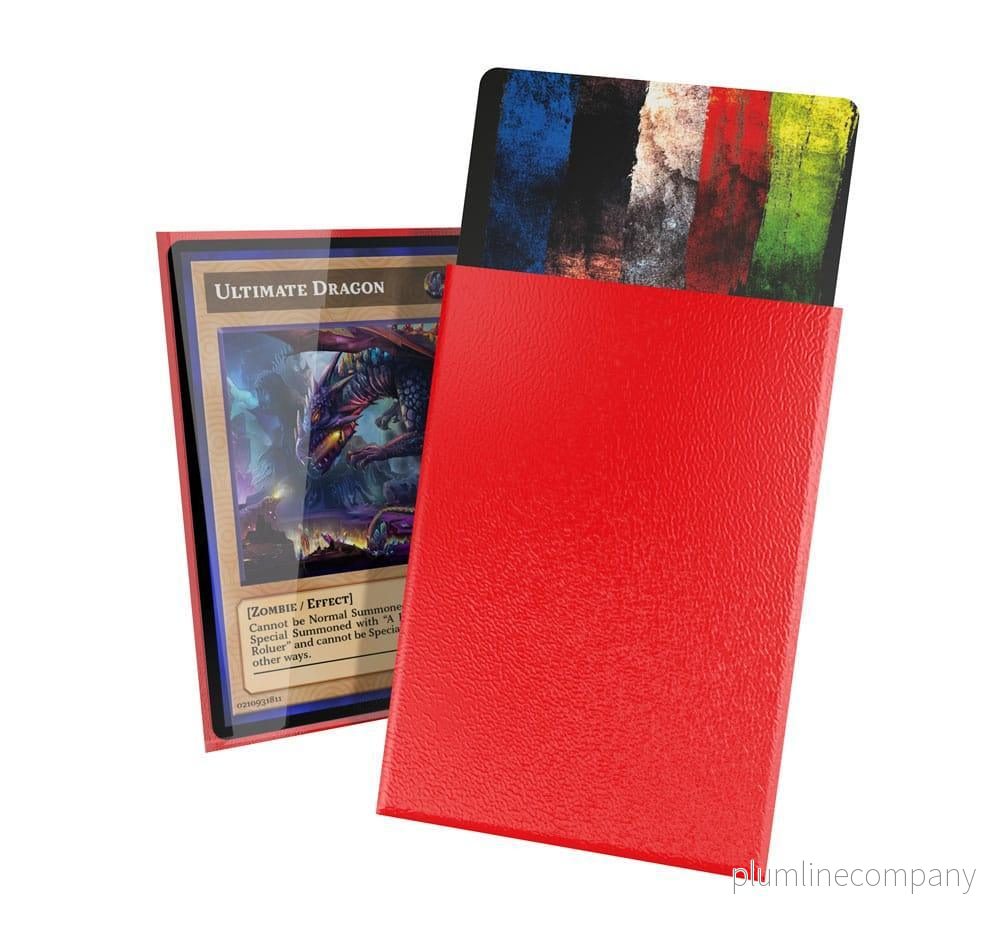 Ultimate Guard Cortex Sleeves Japansk Storlek (60) - Röd - Bild 3