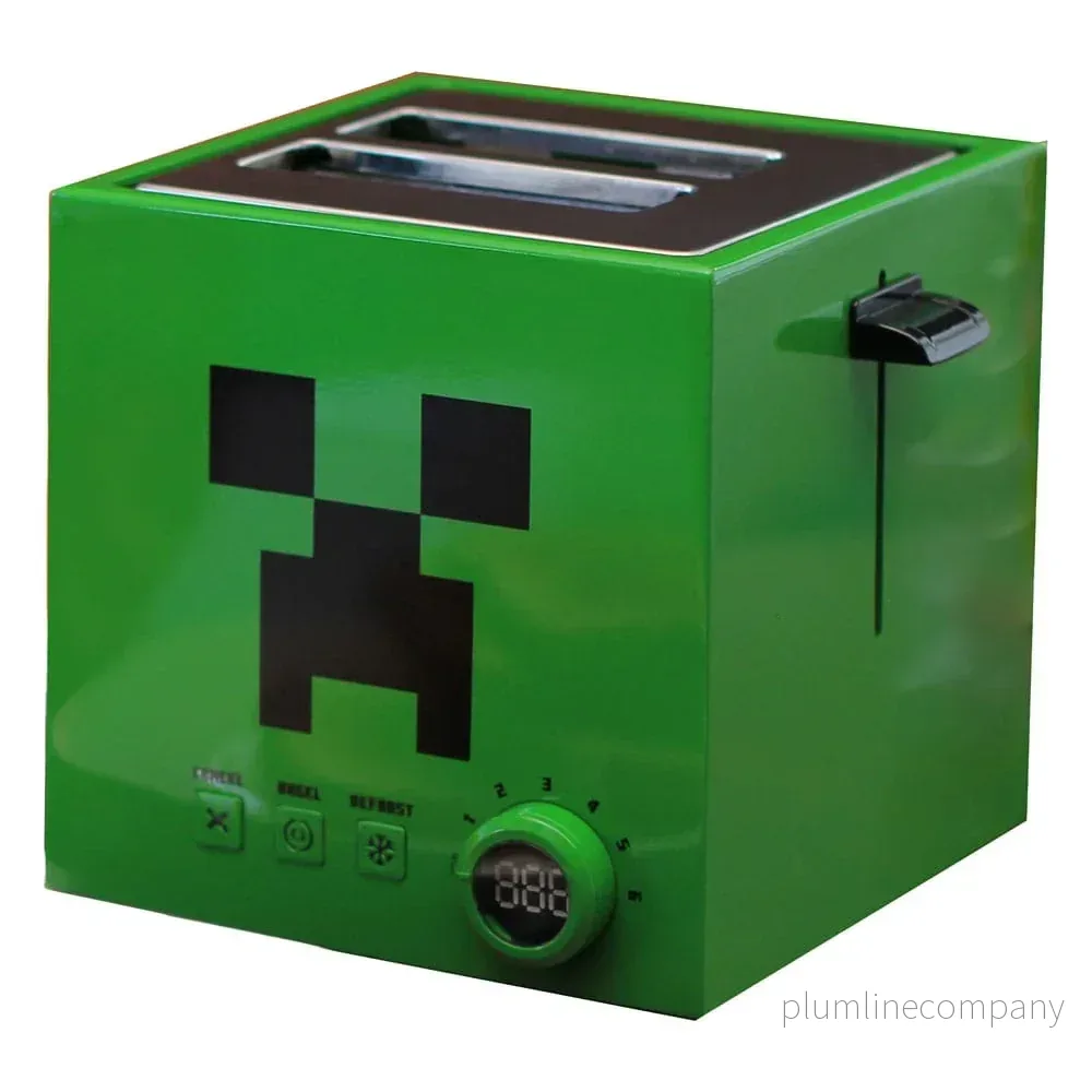 Minecraft Toaster Grön Creeper Kub - Bild 2