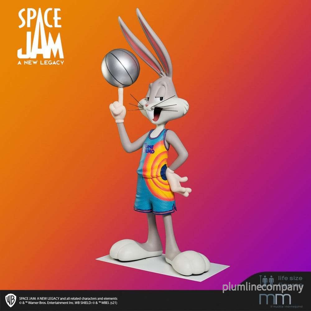 Space Jam: A New Legacy Bugs Bunny staty i naturlig storlek 150 cm - Bild 3