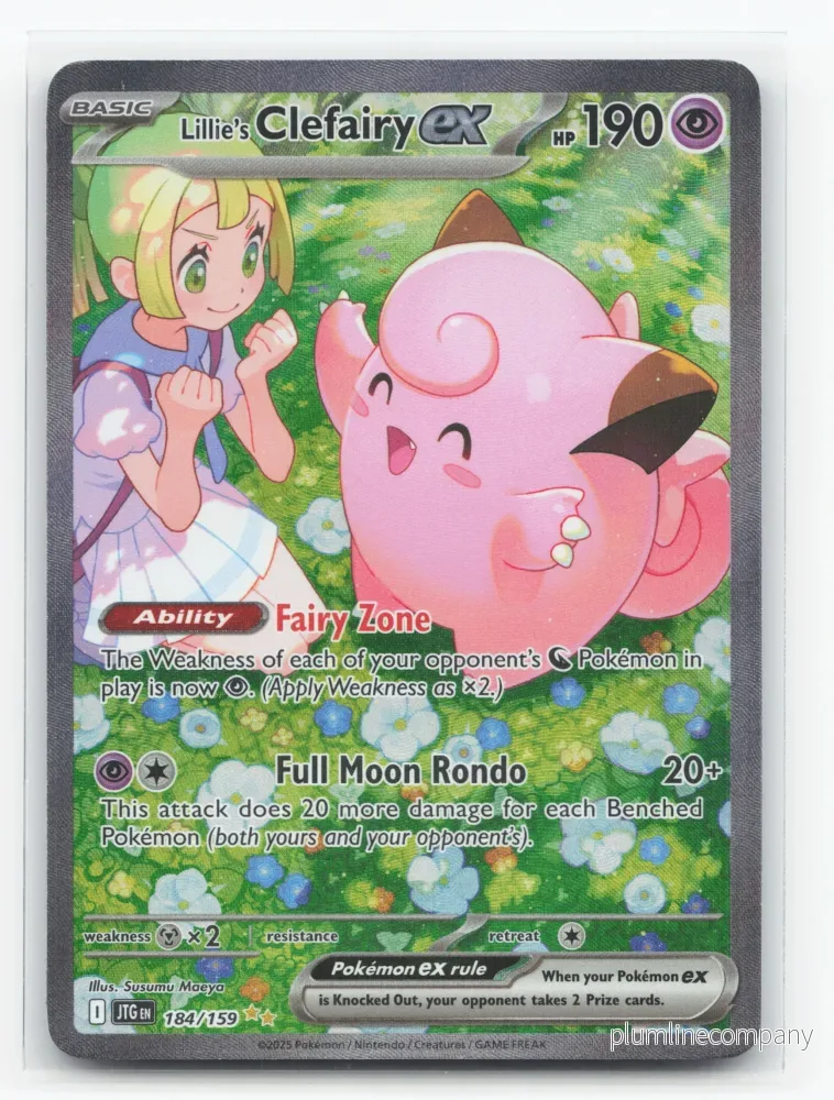 Lillie’s Clefairy ex 184/159 – Journey Together Lillie’s Clefairy ex 184/159 – Journey Together