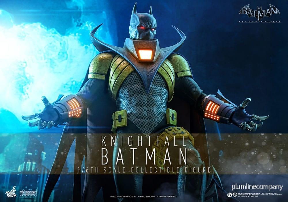Batman: Arkham Origins Videogame Masterpiece Action Figur 1/6 Knightfall Batman 32 cm - Bild 3