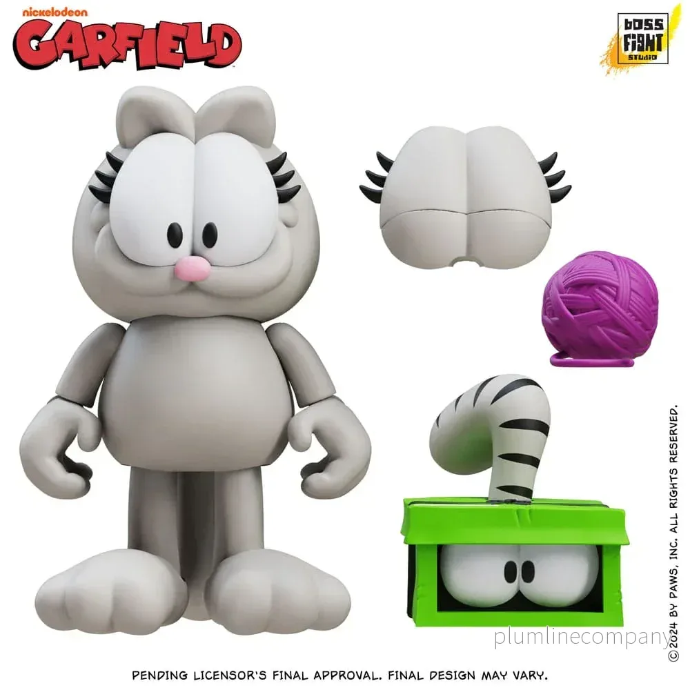 Garfield Action Figur Nermal 10 cm - Söt och Samlarvänlig - Bild 3