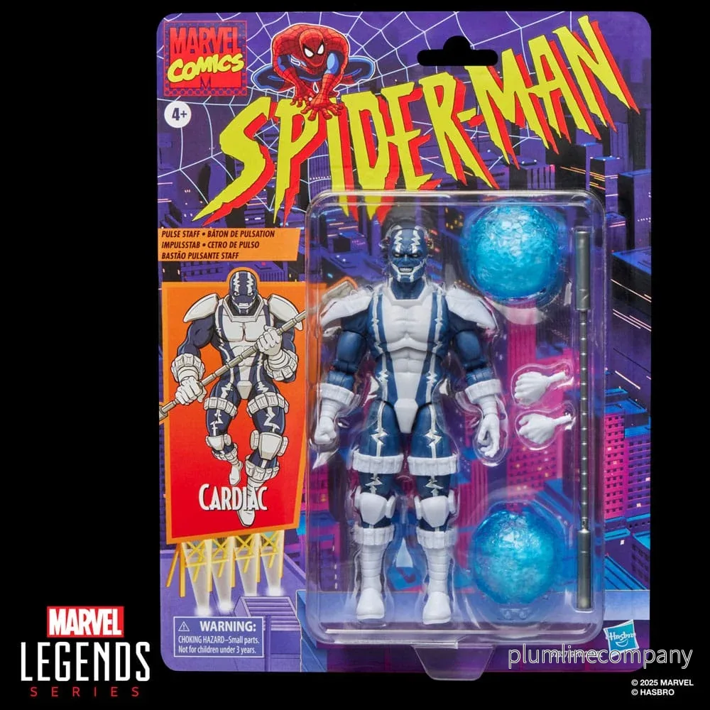 Spider-Man Marvel Legends Retro Action Figur Cardiac 15 cm - Bild 3