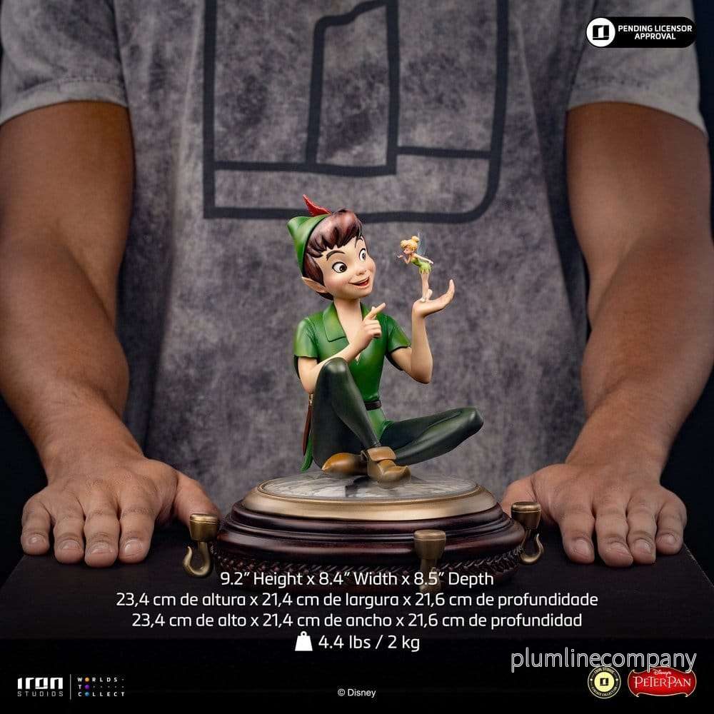 Peter Pan (1953) Art Scale Figur 1/10 Peter Pan & Tinkerbell 23 cm - Bild 2