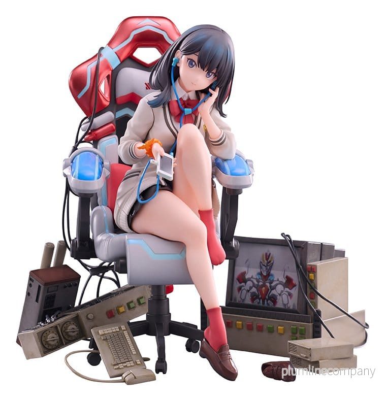 SSSS. Gridman Universe BiCute Bunnies PVC Figur Rikka Takarada Gamingstol Ver. 19 cm