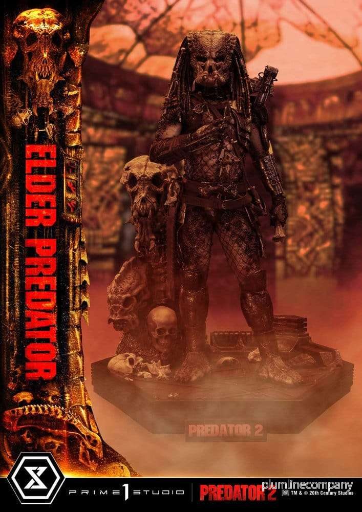 Predator 2 (Film) Museum Masterline Statue 1/3 Elder Predator 94 cm - Bild 3