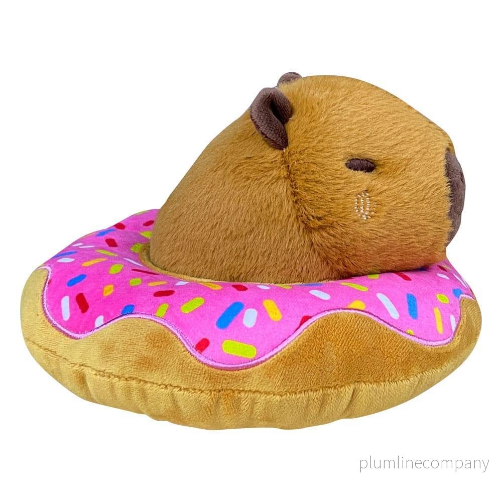 Capybara gosedjur Donut 22 cm - Det perfekta mysdjuret - Bild 2