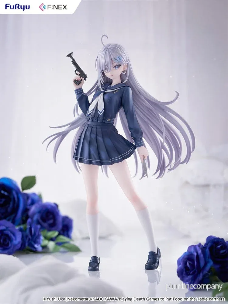 Spela Dödslekar för att Få Mat på Bordet PVC-figur 1/7 Yuki Skoluniform Version 24 cm - Bild 3