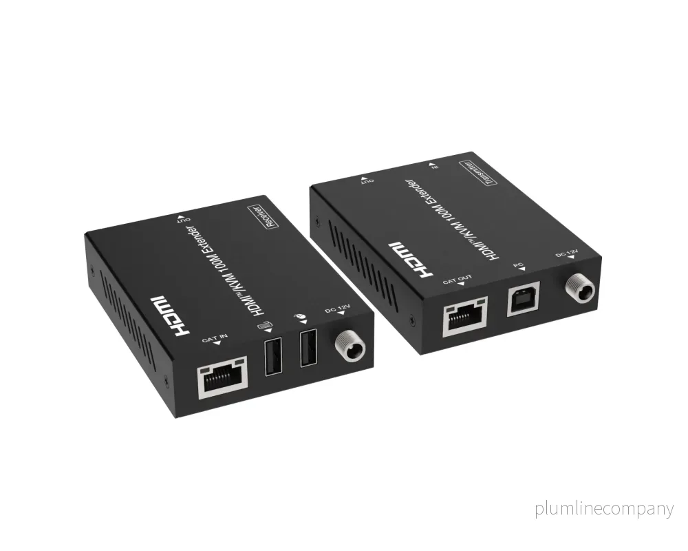 NÖRDIC KVM-Förlängare HDMI 1080p60Hz 100m CAT6 - Bild 2