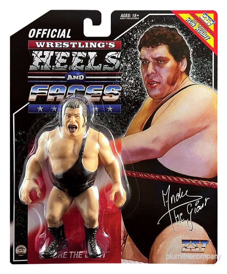 Zombie Sailors Toys actionfigur Andre the Giant, svart dräkt, 11 cm - Bild 2