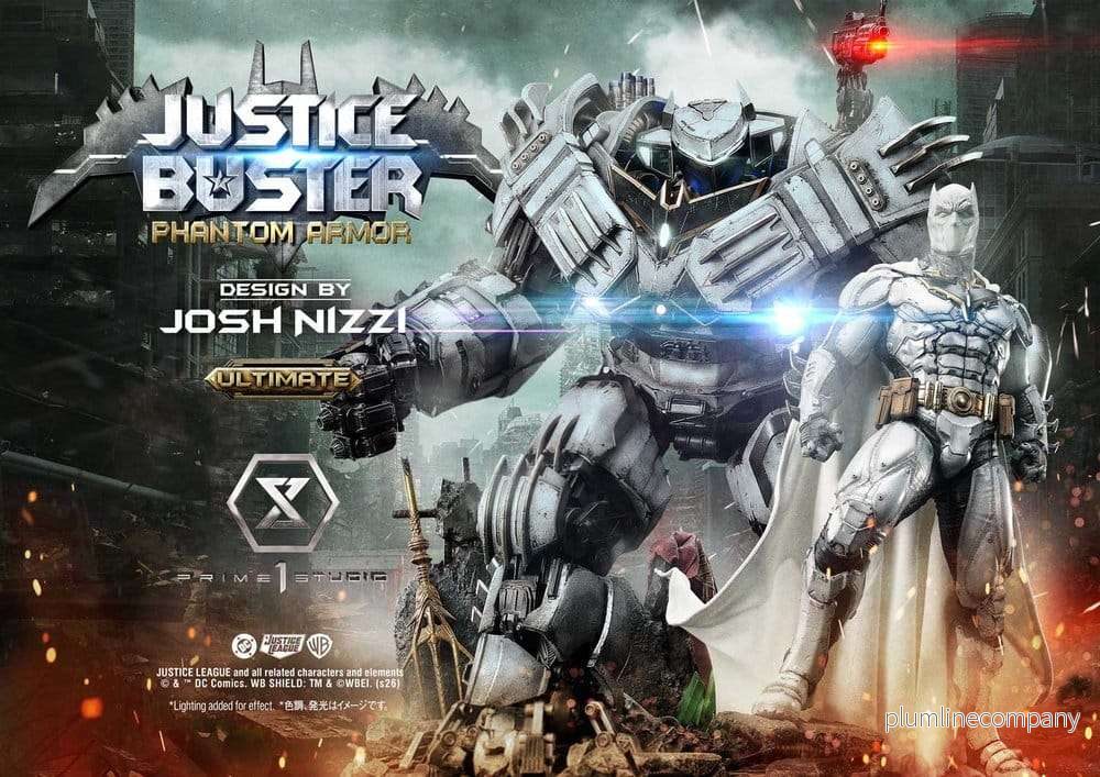DC Comics Ultimate Museum Masterline-statyn Justice Buster: Phantom Armor (Design by Josh Nizzi) Ultimate Version 88 cm - Bild 2