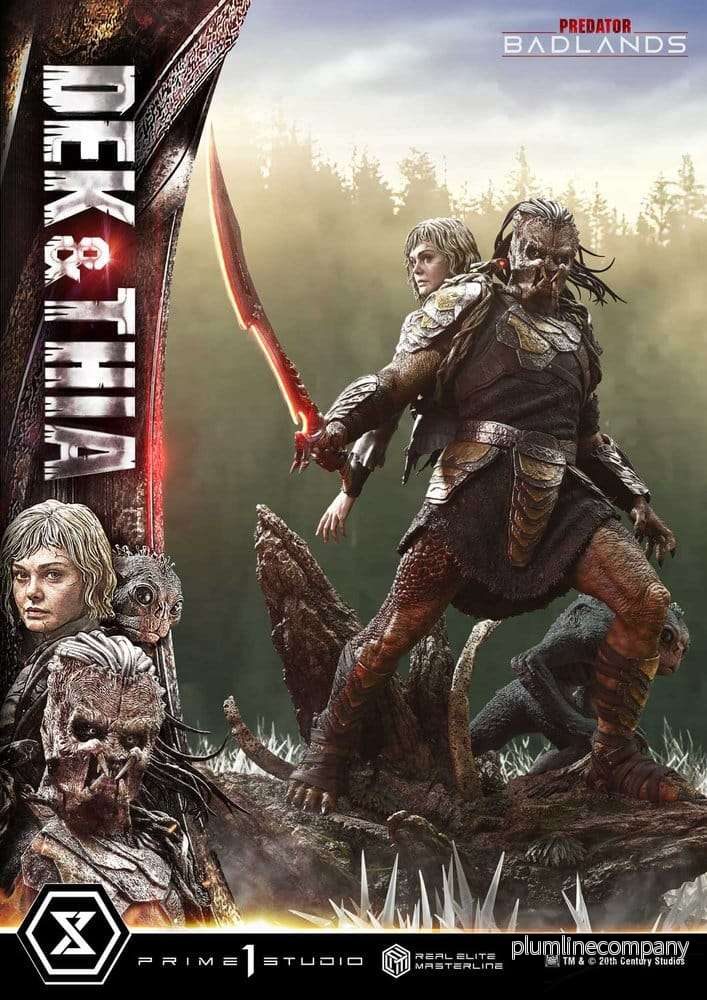 Predator Real Elite Masterline Statue 1/3 Badlands Dek & Thia 87 cm - Bild 3